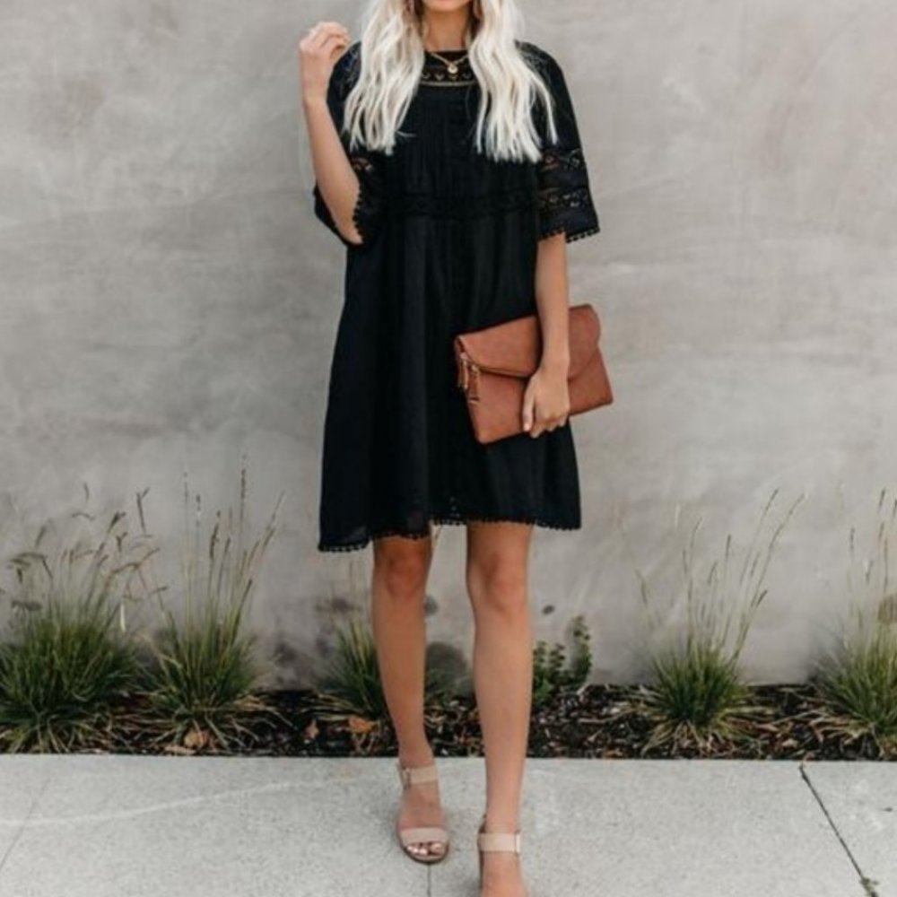 Vici Black Mini Dress